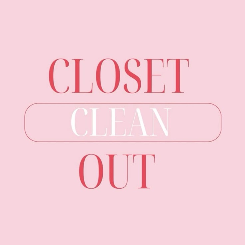 Closet Clean Out- Make An Offer